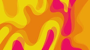 Soyut renkli, modaya uygun video arkaplanı. Kusursuz döngü hareketi video arkaplanı