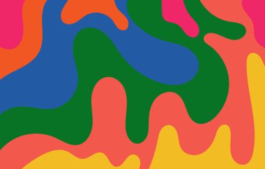 Soyut Renkli Harika arkaplan tasarımı