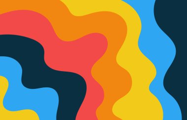 Soyut Renkli Harika arkaplan tasarımı