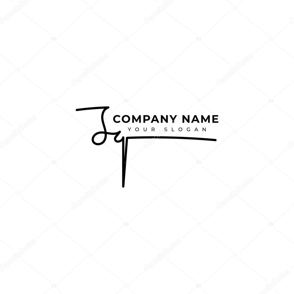 Sq Initial signature logo vector design