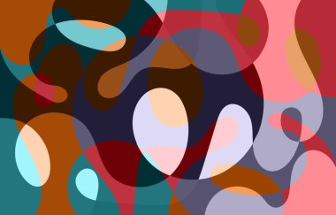 Soyut Renkli Harika arkaplan tasarımı