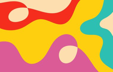 Renkli Soyut Harika arkaplan tasarımı