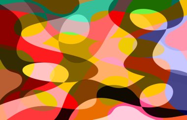 Renkli Soyut Harika arkaplan tasarımı