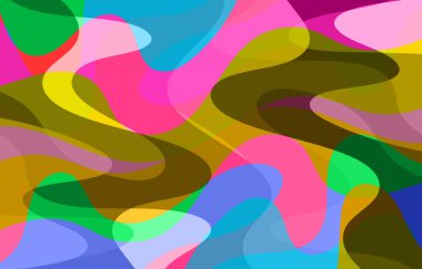 Renkli Soyut Harika arkaplan tasarımı