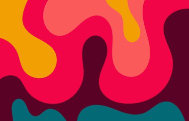 Renkli Soyut Harika arkaplan tasarımı