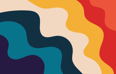 Renkli Soyut Harika arkaplan tasarımı