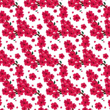 Renkli çiçeksiz desenli. Kumaş, baskı, tekstil ve duvar kağıdı için