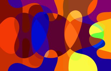 Renkli Soyut Harika arkaplan tasarımı