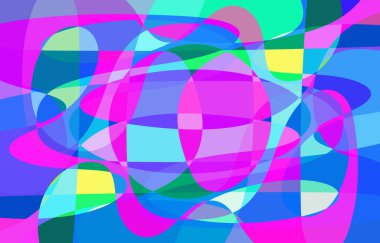 Renkli Soyut arkaplan tasarımı, vektör ar