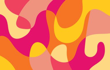 Renkli Soyut arkaplan tasarımı, vektör ar