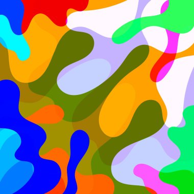 Renkli Soyut arkaplan tasarımı, vektör sanatı