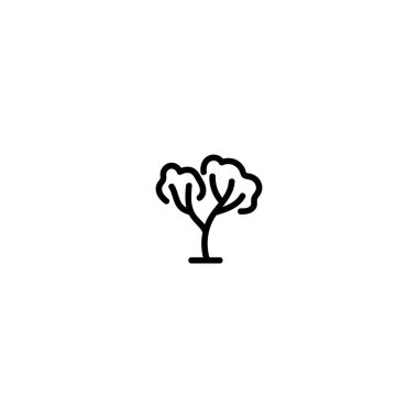 El Yazması Ağaç simgesi, basit karalama simgesi