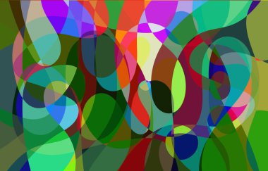 Renkli Soyut arkaplan tasarımı, vektör sanatı