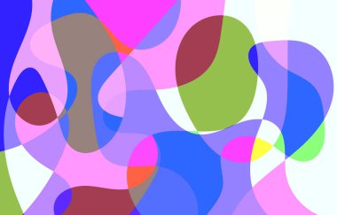 Renkli Soyut arkaplan tasarımı, vektör sanatı