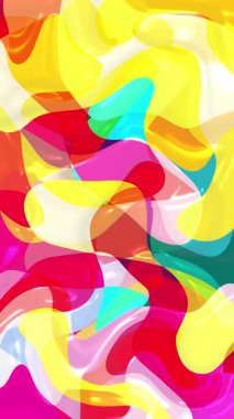 Dikey Renkli Soyut Canlandırma Arkaplanı 