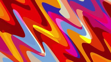 Renkli Soyut Arkaplan Canlandırması