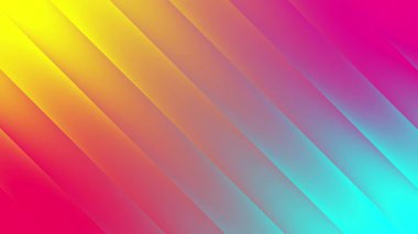 Renkli Soyut Arkaplan Canlandırması