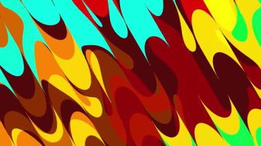 Renkli Soyut Arkaplan Canlandırması