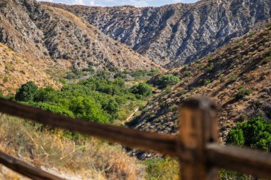 Morongo Vadisi, Kaliforniya 'daki Büyük Morongo Kanyonu' nun manzarası.