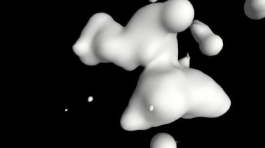 Parçacık soyut canlandırma arkaplan videosu
