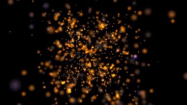 Parçacık soyut canlandırma arkaplan videosu