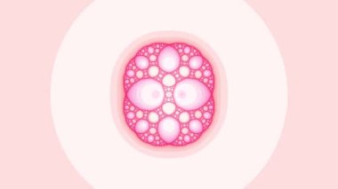 Parçacık soyut canlandırma arkaplan videosu