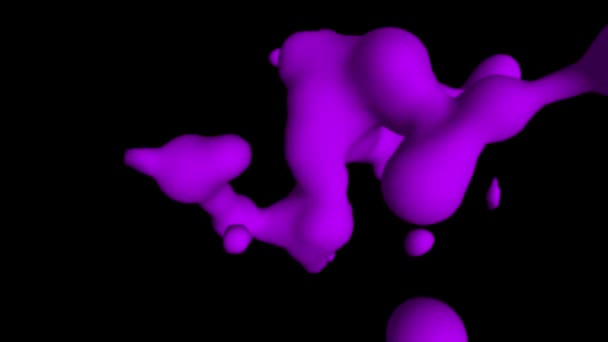 粒子抽象动画背景视频 — 图库视频影像