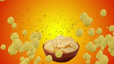 Soyut arkaplan ışıklandırma video animasyonu, soyut stok videoları