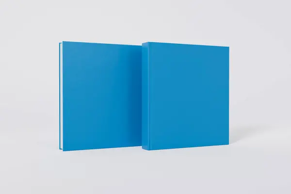 Close Notebooks Gray Background — Stock Photo, Image