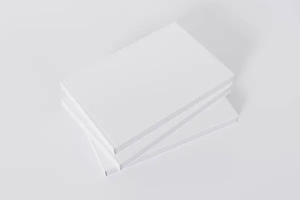 Notizbücher Auf Grauem Hintergrund — Stockfoto