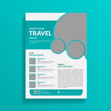 Dünya Seyahat Ajansı Flyer Design Şablonu