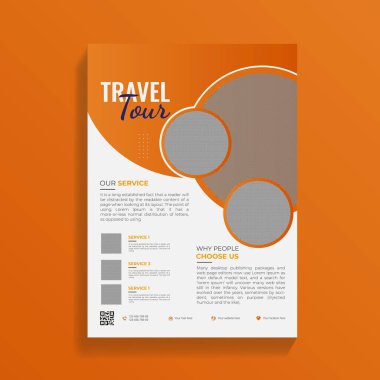 Dünya Seyahat Ajansı Flyer Design Şablonu