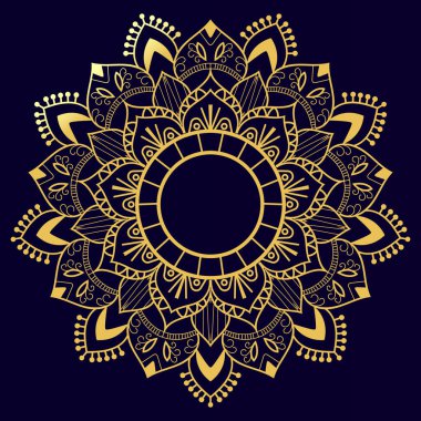 Yaratıcı Mandala tasarım şablonu