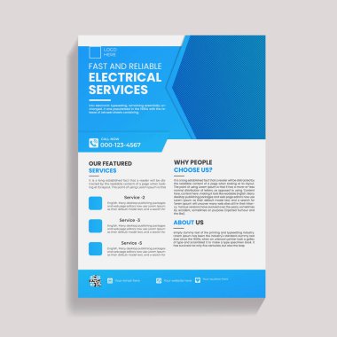 Elektrikçi Servis Pilotu Tasarım Şablonu
