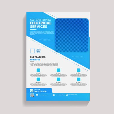 Elektrikçi Servis Pilotu Tasarım Şablonu