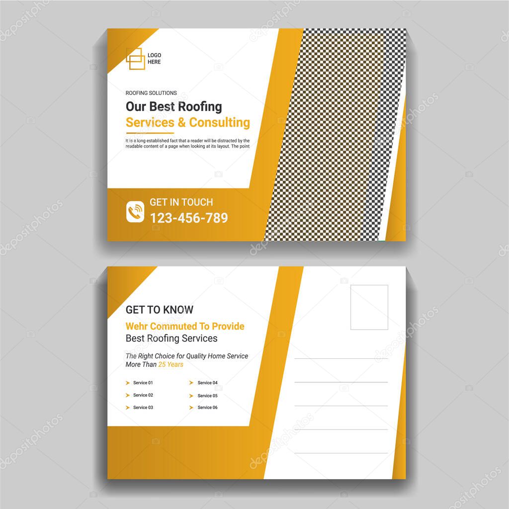 Corporate Postcard Design Template