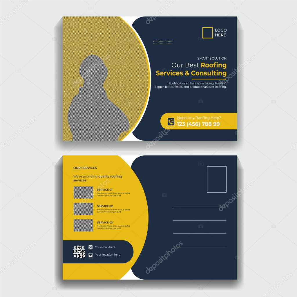 Corporate Postcard Design Template