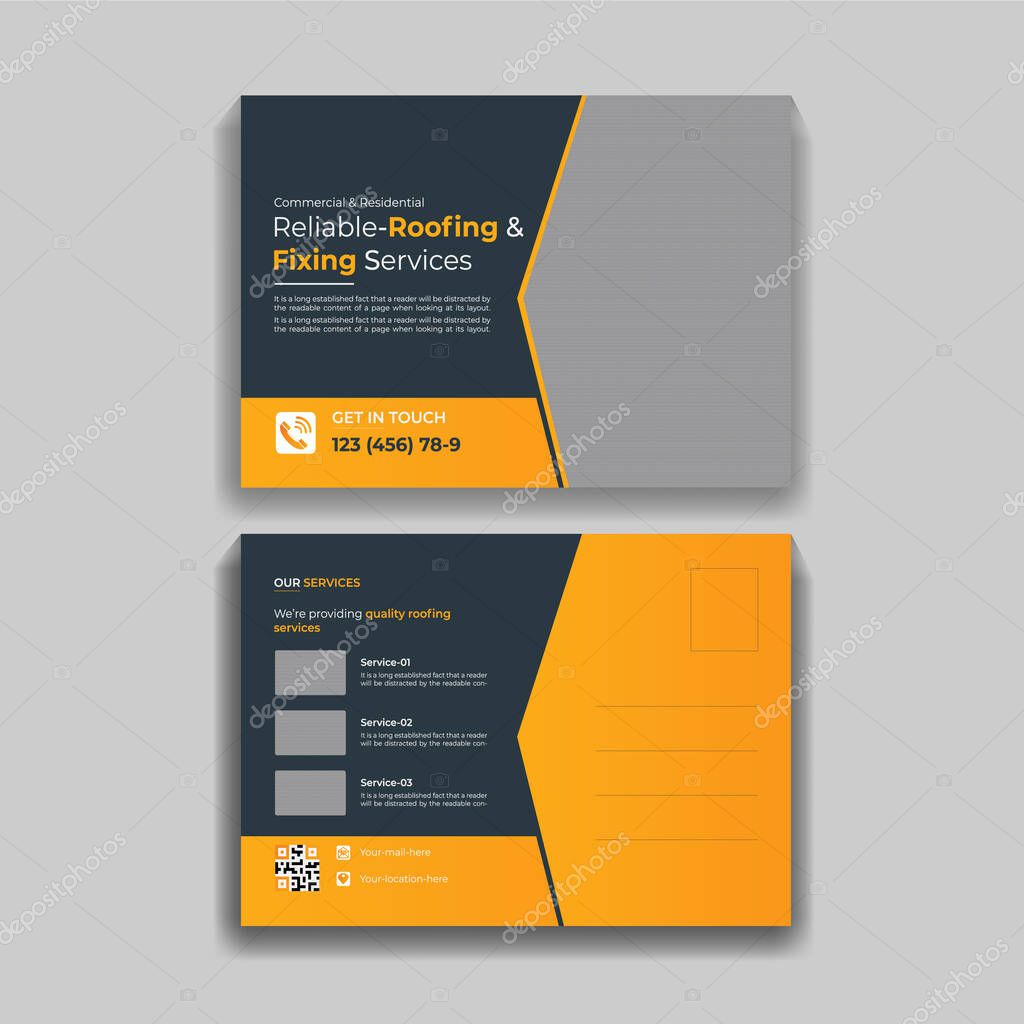 Corporate Postcard Design Template
