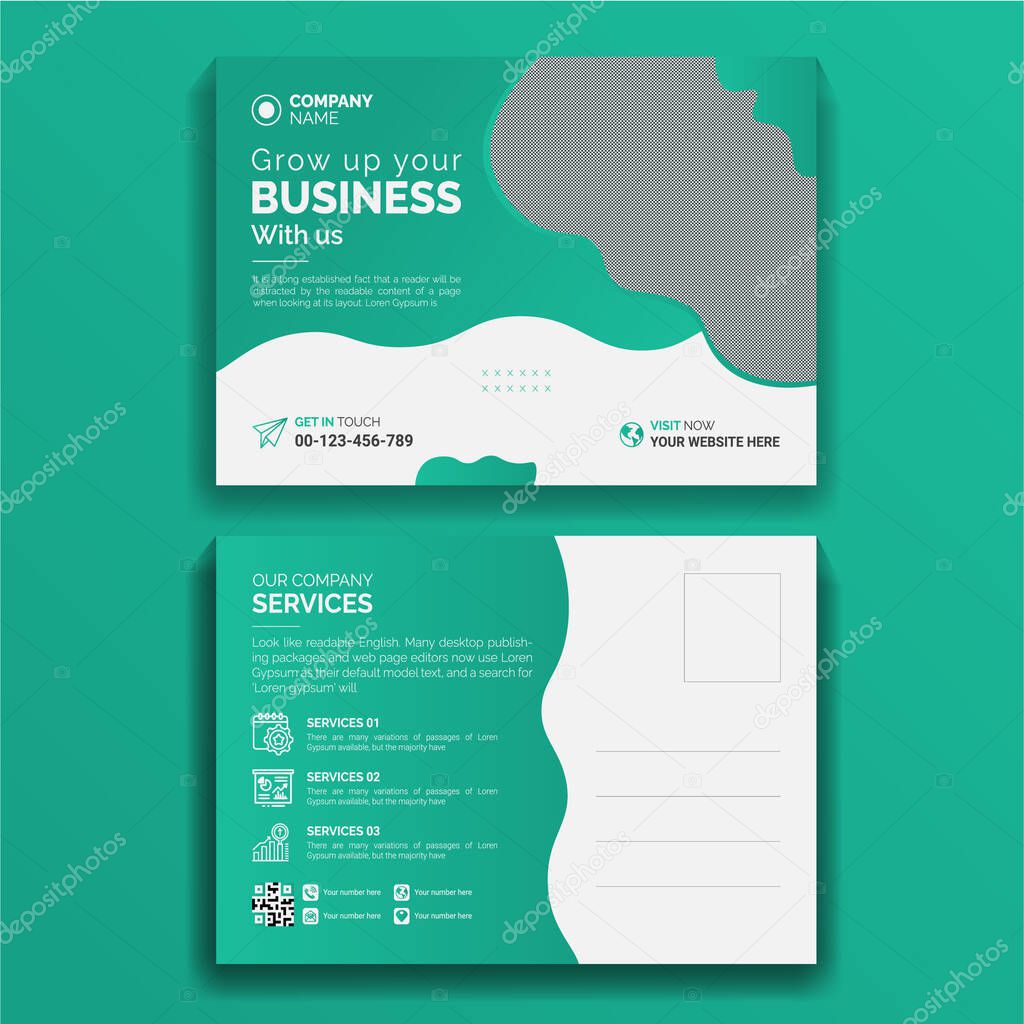 Business Postcard Design Template