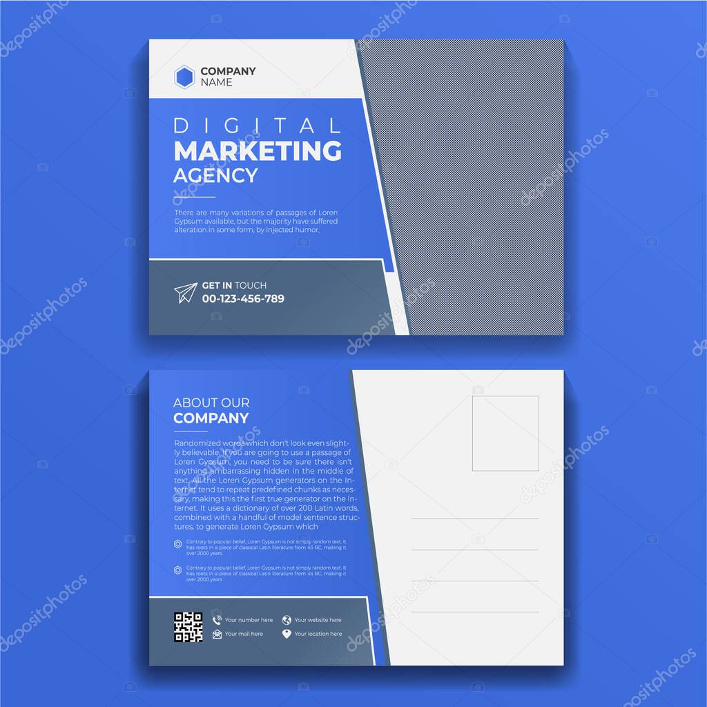 Business Postcard Design Template