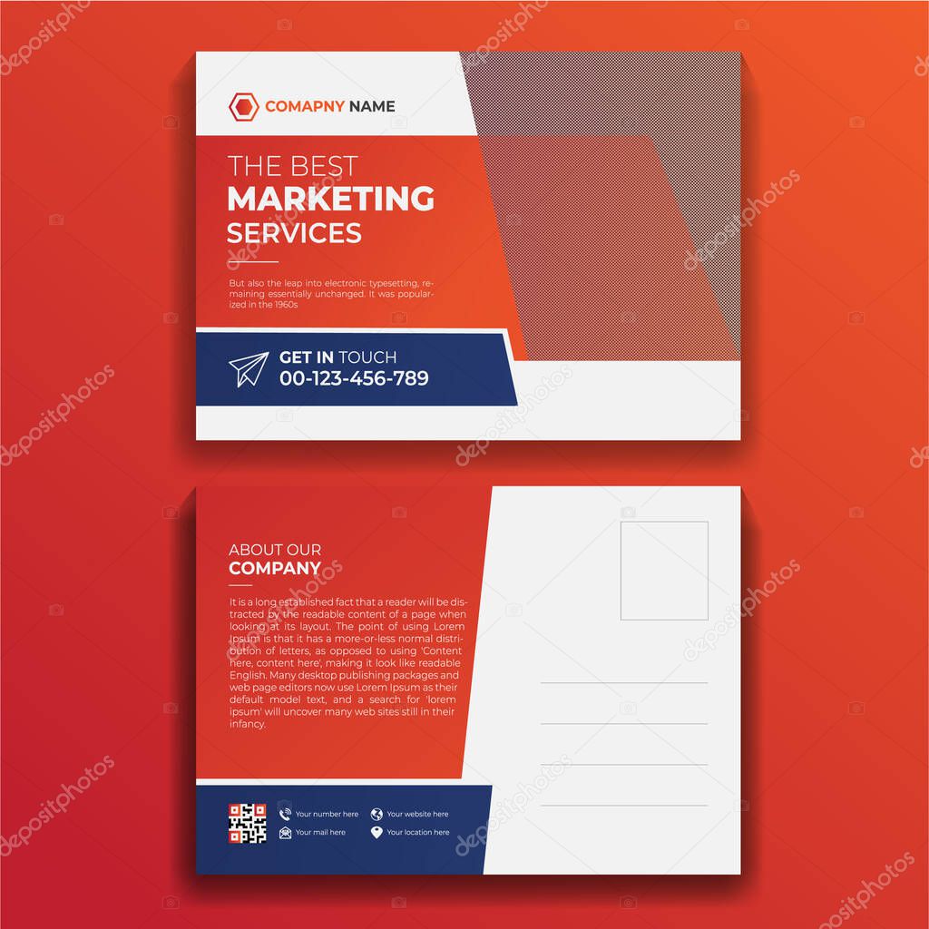 Business Postcard Design Template