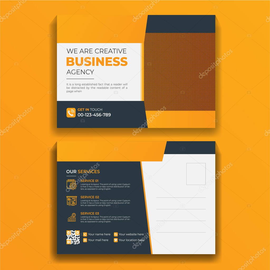 Business Postcard Design Template