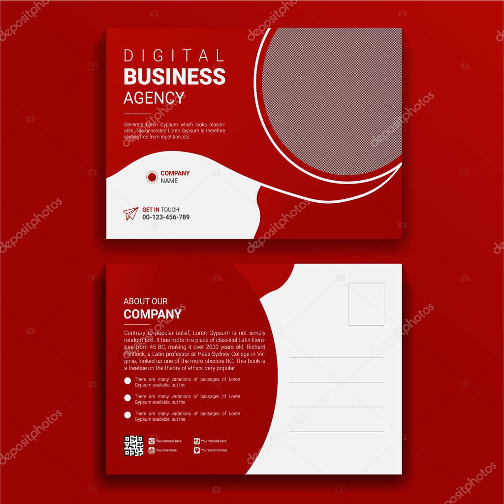 Business Postcard Design Template