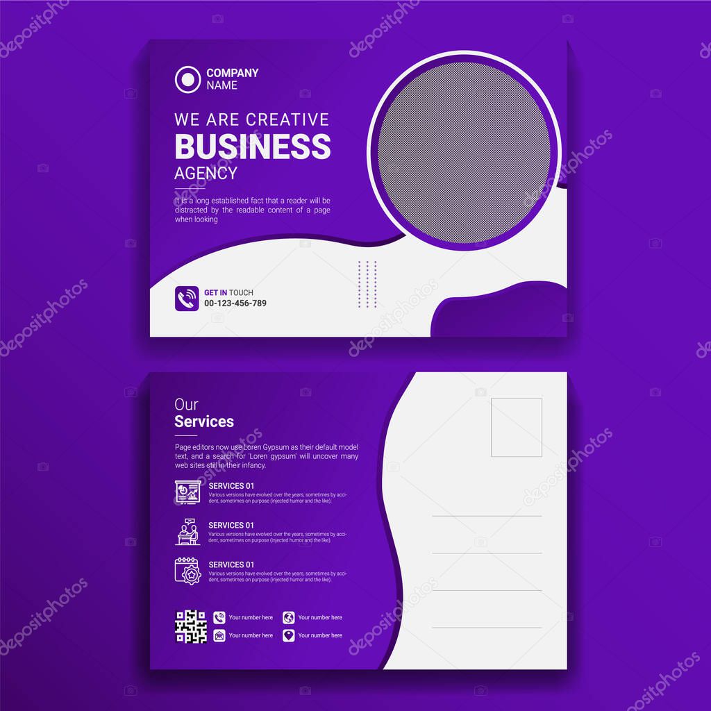 Business Postcard Design Template