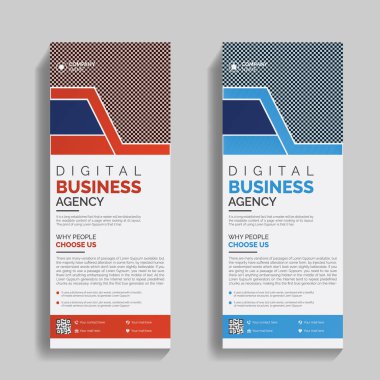 Kurumsal Rollup / x- banner tasarım şablonu
