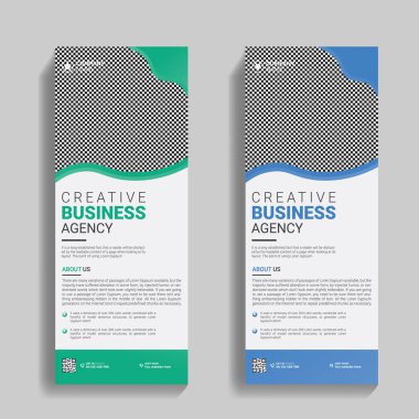 Kurumsal Rollup / x- banner tasarım şablonu