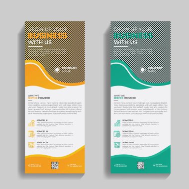 Kurumsal Rollup / x- banner tasarım şablonu