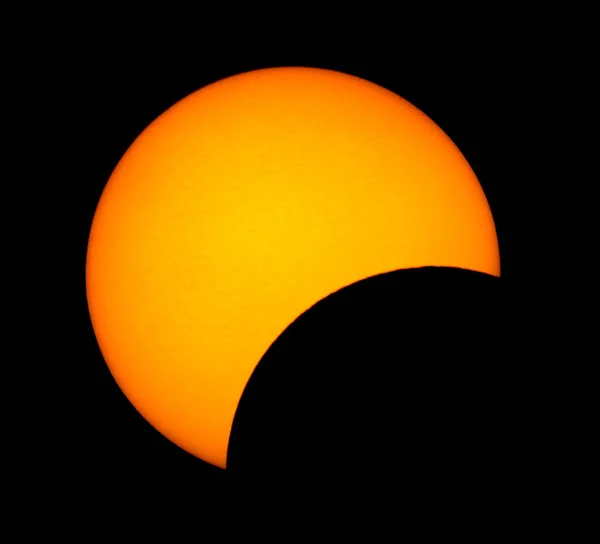 Partial Solar Eclipse Taken 2020 — Stock Photo, Image