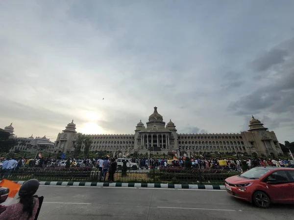 Stock image Vidhana soudha of bengaluru