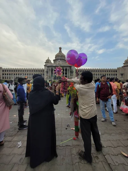 Stock image Vidhana soudha of bengaluru